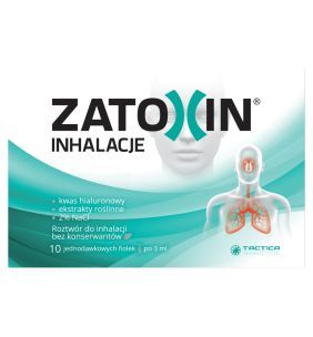 Zatoxin Inhalacje, roztwór do inhalacji, 3 ml, 10 ampułek