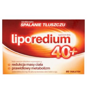 Liporedium 40+, tabletki, 60 szt.