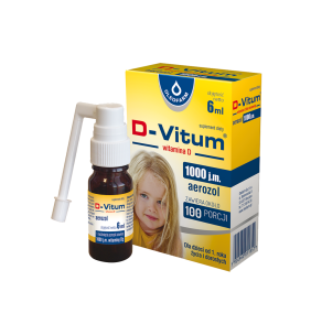 D-Vitum forte 1000 j.m., aerozol, 6 ml