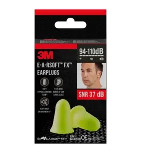 3M E-A-Rsoft FX, zatyczki do uszu EARFXC5, 5 par