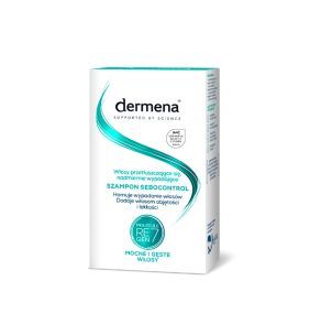Dermena Sebocontrol, szampon do włosów przetłuszczających się, nadmiernie wypadających, 200 ml