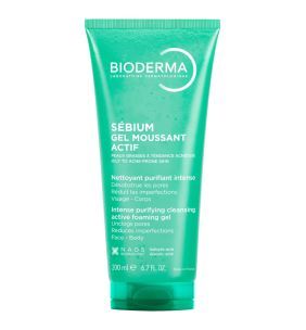 Bioderma Sebium Mouss, zel, oczyszcz.sk.tlusta,tradzik,200ml