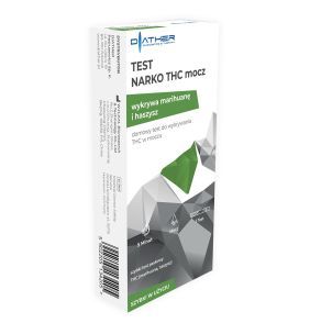 Test Narko THC (marihuana, haszysz), test do wykrywania narkotyków w moczu, 1 szt.