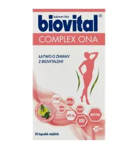 Biovital Complex ONA, kapsułki miękkie, 30 szt.