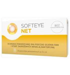 Softeye Net, zel do oczu, 0,4 ml, 20 pojemnikow