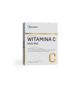 Novativ Witamina C 200 mg, tabletki, 60 sztuk