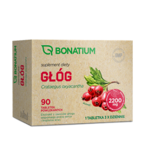 Bonatium Głóg tabletki powlekane 90 sztuk
