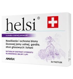 Helsi, pastylki do ssania, 36 szt.