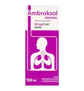 Ambroksol Orifarm, 30 mg/5 ml, syrop, 150 ml