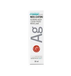 Nanobiotic Med Silver Spray ochrona przed infekcjami nos i zatoki, 30 ml
