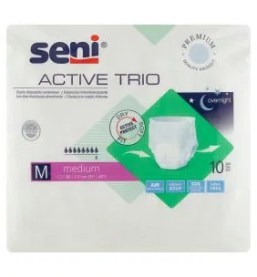 Seni Active Trio, majtki, elast.,chłonne,medium, 10 szt