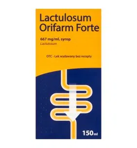 Lactulosum Orifarm Forte, 667 mg/ml, syrop, 150 ml