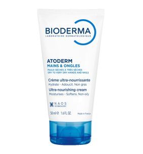 Bioderma Atoderm, ultraodżywczy krem do rąk i paznokci, 50ml