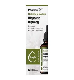 Ekstrakty w krop.Wsparcie watroby Clean label Pharmovit,30ml