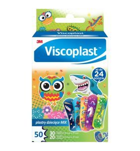 Plast. Viscoplast dziecięce Mix, 50 szt