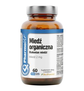 Pharmovit, miedź organiczna 2 mg, kapsułki, 60 szt.