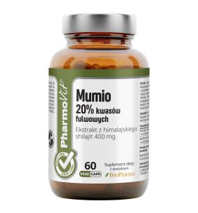Pharmovit, mumio 400 mg, kapsułki, 60 szt.
