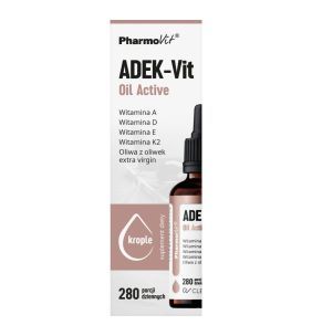 ADEK-Vit Oil Active Clean label Pharmovit, krople, 30 ml