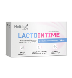 Heltiso Care Lactointime globulki dopochwowe, 10 sztuk