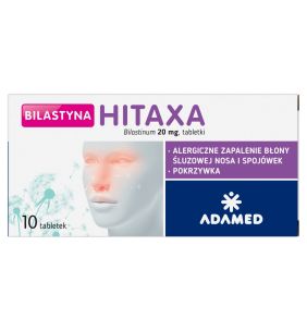 Bilastyna Hitaxa, 20 mg, tabl., 10 szt