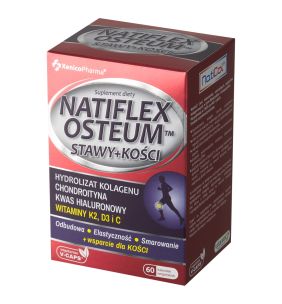 Natiflex Osteum, kaps., 60 szt