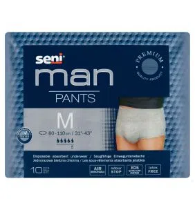 Seni Man Pants, majtki chlonne, r.M, 10 szt