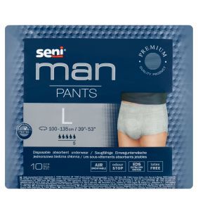 Seni Man Pants, majtki chlonne, r.L, 10 szt