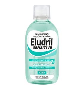 Eludril Sensitive, plyn, do plukania jamy ustnej, 500 ml