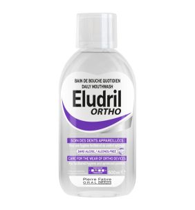 Eludril Ortho, plyn, do plukania jamy ustnej, 500 ml