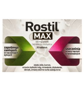 Rostil max, 500 mg, tabl., 30 szt