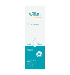 Oceanic Oillan Derm+, balsam do ciała, skóra wrażliwa, sucha, atopowa, 400 ml
