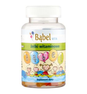 Babel Vita, zelki, witaminowe, dla dzieci, 60 szt