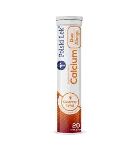 Calcium +kwercytyna Duo Alergo,tabl.mus.,sm.pomar.,20szt