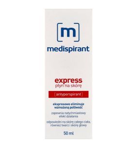 Medispirant express, plyn na skore, 50 ml