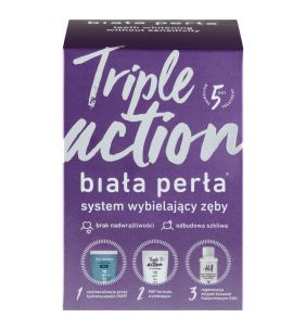 Biala Perla Triple Action, system wybiel.zeby, 1 zest.