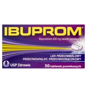 Ibuprom, 200 mg, tabletki powlekane, 50 szt.