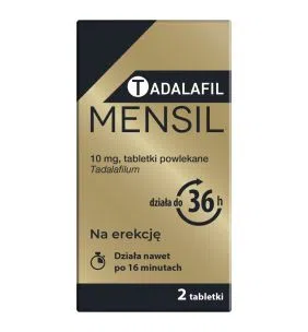 Tadalafil Mensil, 10mg, tabletki powlekane, 2 szt.