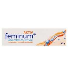 Feminum Aktiv, żel intymny, nawilżający, 40 g