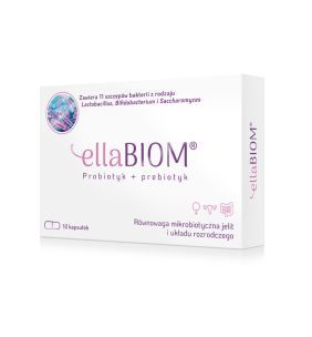 Ellabiom, kapsułki, 10 szt.