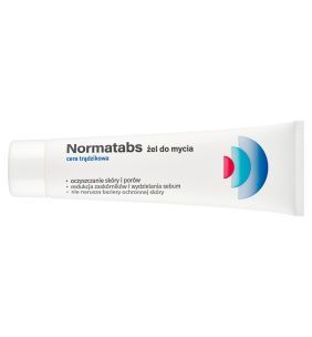 Normatabs, żel, do mycia, cera trądzikowa, 150 ml