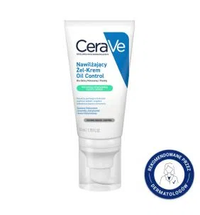 CeraVe Oil Control, nawilżający żel-krem, skóra mieszana, tłusta, 52 ml