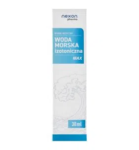 Woda morska, izotoniczna, MAX, spray do nosa, 30 ml