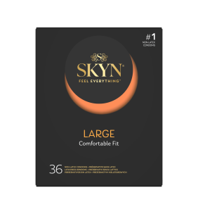 Skyn Large, nielateksowe prezerwatywy, 36 szt.