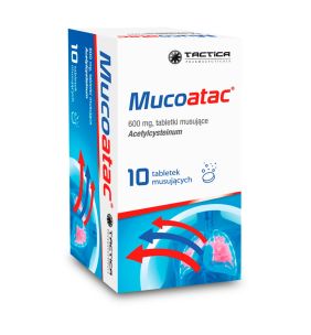 Mucoatac, 600 mg, tabl.musuj., 10 szt