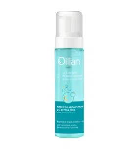 Oillan, Nawilżająca pianka do mycia 3w1, 200 ml