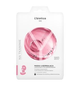L'Biotica Lifting Strefy Y, maska do twarzy ujędrniająca, łagodząca zaczerwienienia, 1 szt.