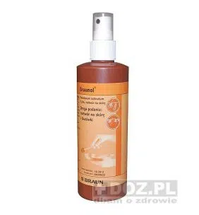 Braunol, 7,5 %, roztw.na skore, 250 ml, butel.z rozpyl.