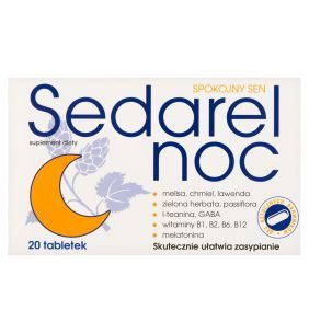 Sedarel Noc, tabl.,  20 szt