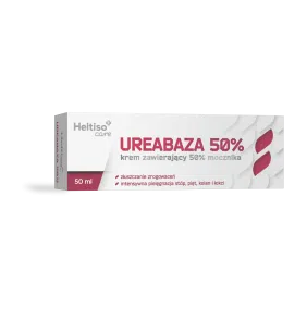 Heltiso Care Ureabaza krem 50% mocznika, 50 ml