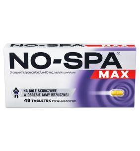 No-Spa Max, 80 mg, tabl.powl., 48 szt